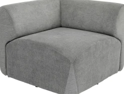 Best KARE Design Moduł narożny Lucca 86x86 cm szary - KARE