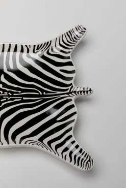 Online KARE Design Naczynie dekoracyjne - na przekąski zebra czarno-białe 21x15 cm - KARE