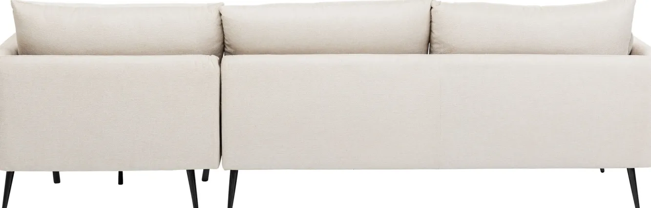 Hot KARE Design Narożnik Amalfi 275x159 cm kremowy prawy - KARE