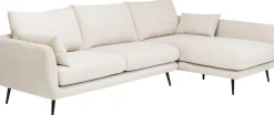 Hot KARE Design Narożnik Amalfi 275x159 cm kremowy prawy - KARE