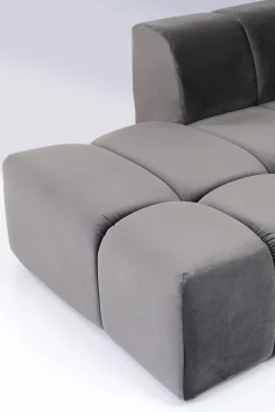 Outlet KARE Design Narożnik Belami 265x210 cm szary lewy - KARE