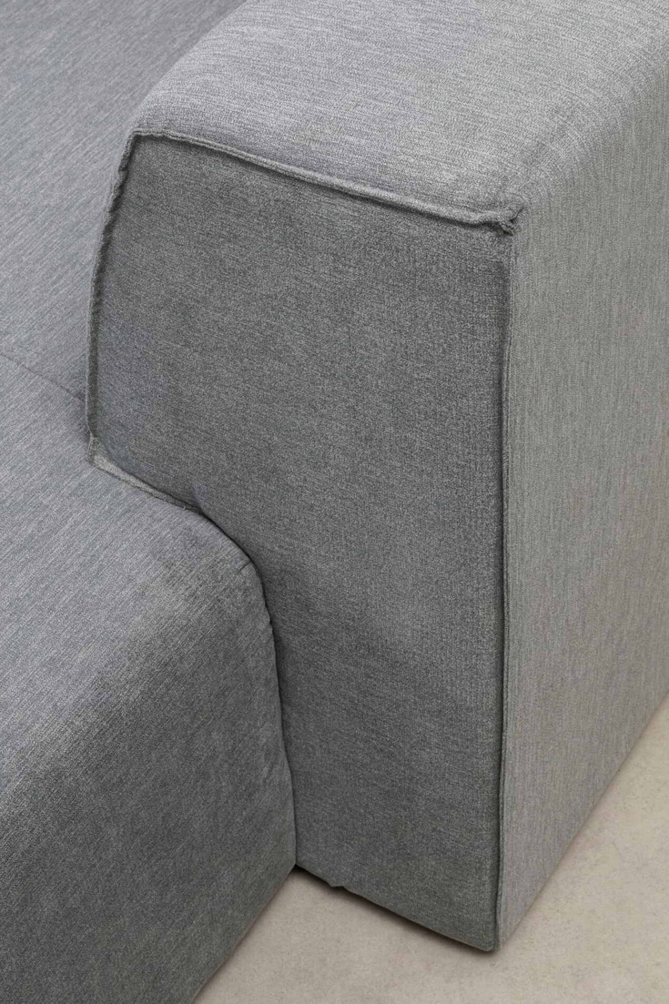 Clearance KARE Design Narożnik Infinity szary 302x182 cm prawostronny - KARE