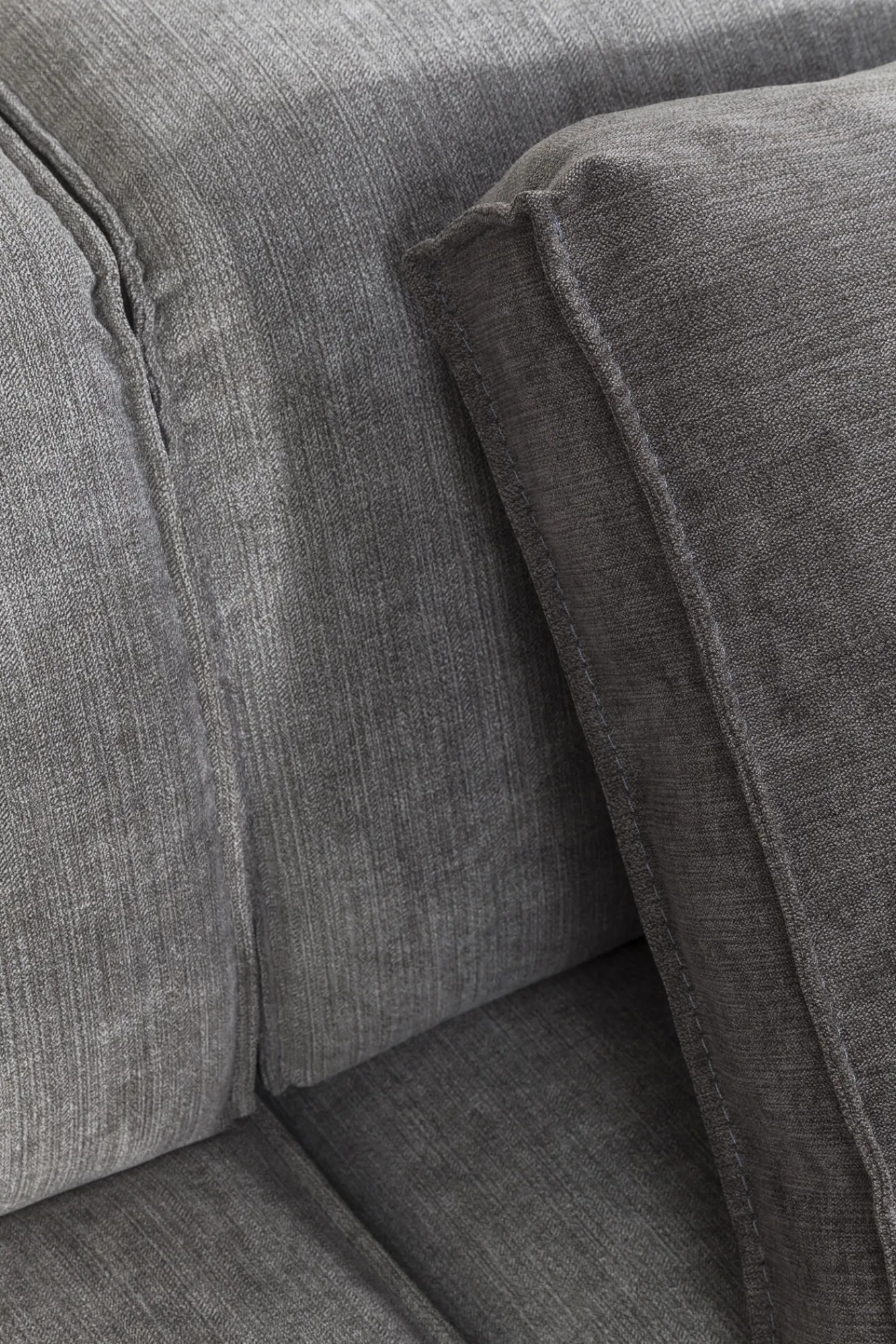 Hot KARE Design Narożnik Infinity szary 302x182 cm lewostronny - KARE