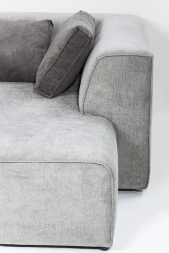 Hot KARE Design Narożnik Infinity szary 302x182 cm lewostronny - KARE