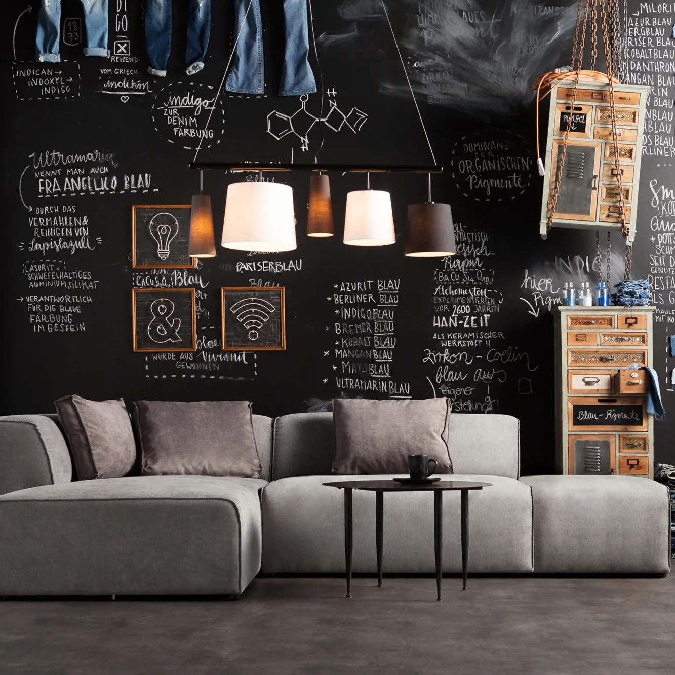 Hot KARE Design Narożnik Infinity szary 302x182 cm lewostronny - KARE