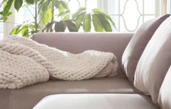 Fashion KARE Design Narożnik Infinity Velvet 306x182 cm taupe lewy - KARE