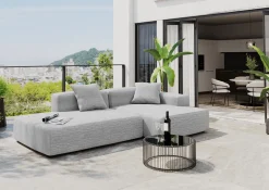 Fashion KARE Design Narożnik Laguna outdoor szary - KARE