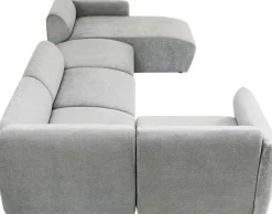 Hot KARE Design Narożnik modułowy Lucca Living Landscape 2 328x175 cm szary prawy - KARE