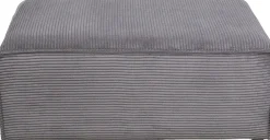 Hot KARE Design Narożnik modułowy sztruksowy szary lewy 306x182 cm - KARE