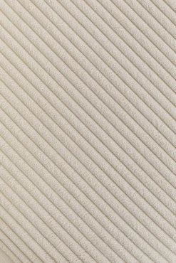 Clearance KARE Design Narożnik modułowy sztruksowy kremowy lewy 306x182 cm - KARE