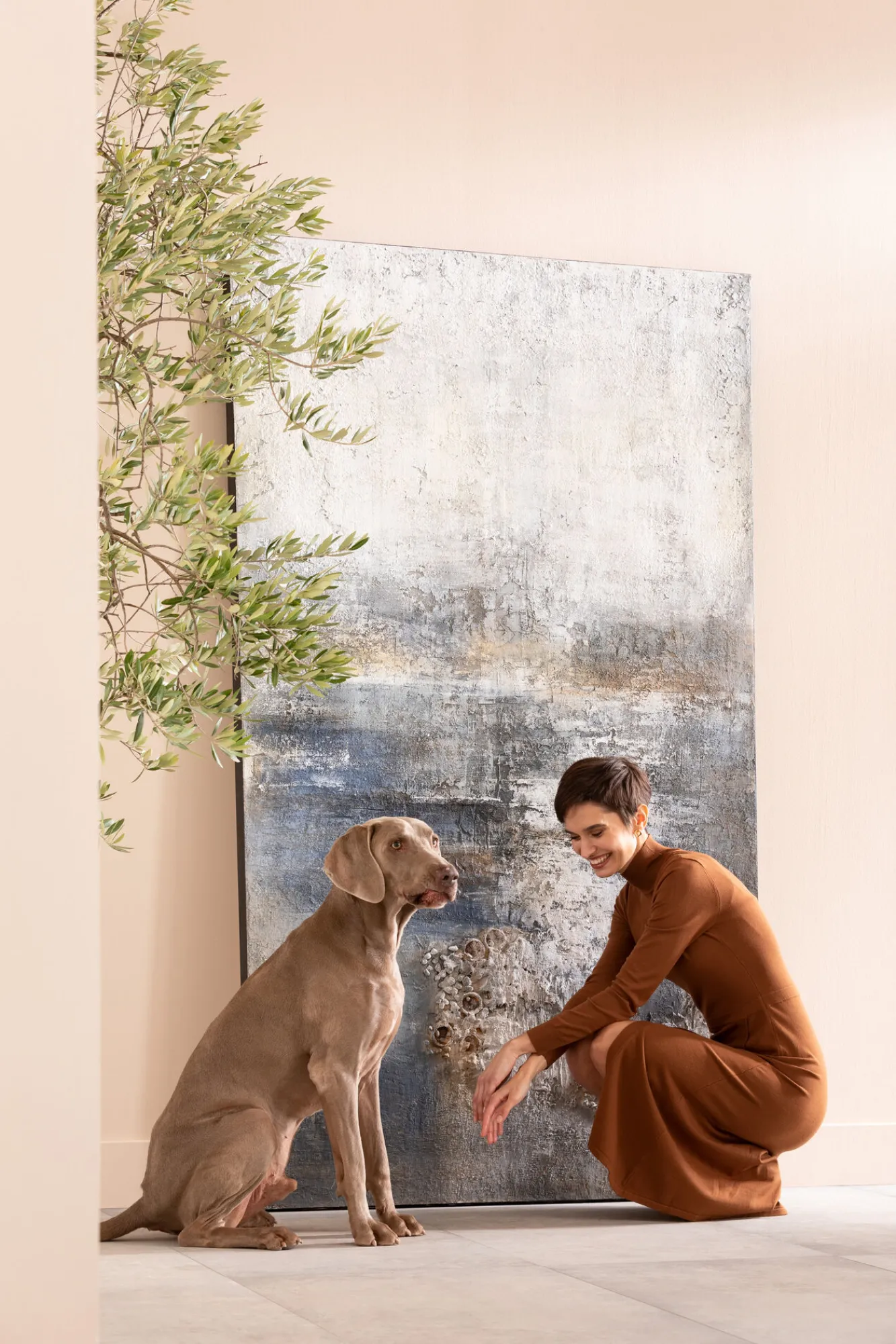 Outlet KARE Design Obraz Abstract Into The Night 120x210 cm - KARE