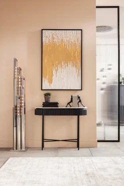 Clearance KARE Design Obraz Abstract 80x120 cm biało-złoty - KARE