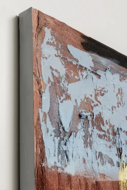 New KARE Design Obraz abstrakcja do salonu kolorowy ręcznie malowany 90x120 cm - KARE