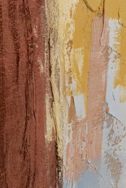 New KARE Design Obraz abstrakcja do salonu kolorowy ręcznie malowany 90x120 cm - KARE