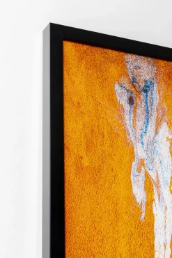 Outlet KARE Design Obraz abstrakcyjny do salonu pomarańczowy duży 120x180 cm - KARE