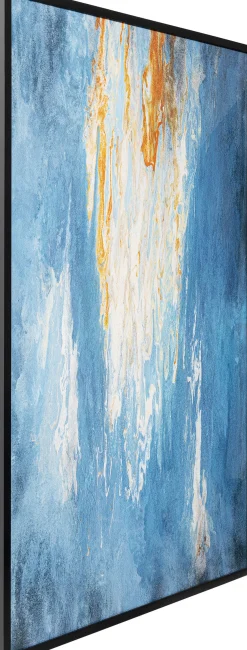 Hot KARE Design Obraz abstrakcyjny do salonu niebieski duży 120x180 cm - KARE