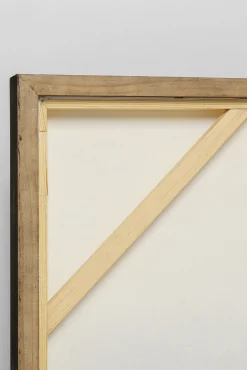 Discount KARE Design Obraz abstrakcyjny ręcznie malowany niebieski 90x120 cm - KARE