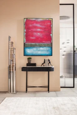 Online KARE Design Obraz abstrakcyjny ręcznie malowany czerwony 90x120 cm - KARE