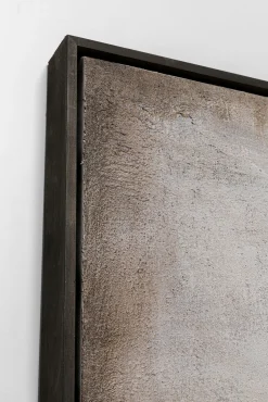 Sale KARE Design Obraz abstrakcyjny ręcznie malowany żółty 90x120 cm - KARE