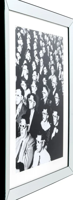 Hot KARE Design Obraz Audience 86x106 cm - rama lustrzana - KARE