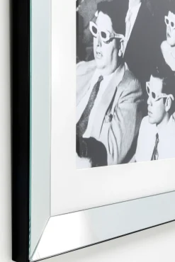 Hot KARE Design Obraz Audience 86x106 cm - rama lustrzana - KARE