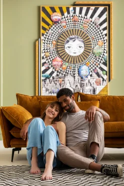 Fashion KARE Design Obraz Balloons 160x260 cm kolorowy - KARE