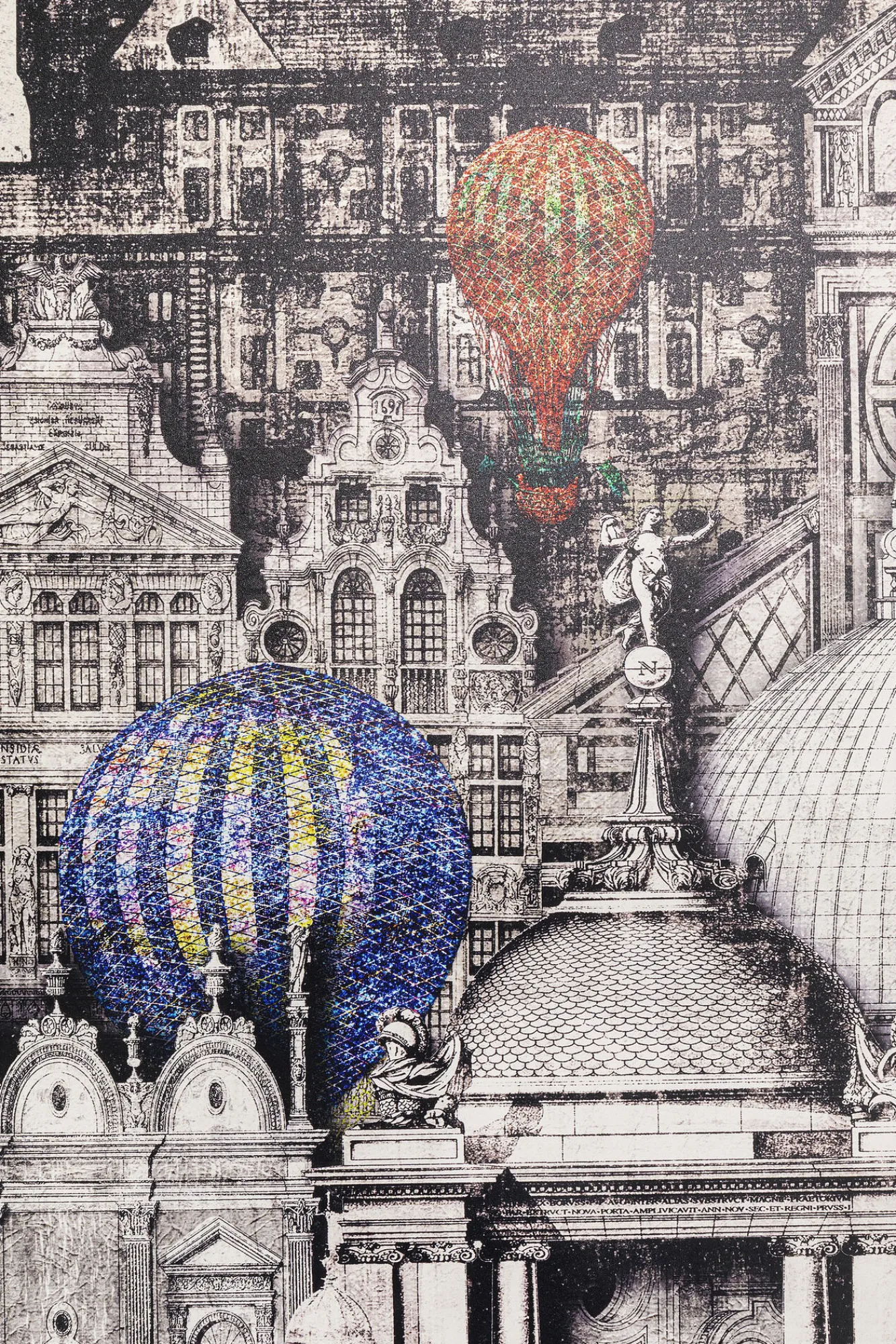 Online KARE Design Obraz Balloons 110x174 cm kolorowy - KARE