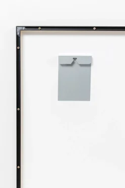 Hot KARE Design Obraz czarno-biały twarze abstrakcyjne rama z aluminium 150x100 cm - KARE