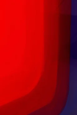 New KARE Design Obraz czerwono-niebieski płótno bawełniane prostokąty 120x160 cm - KARE