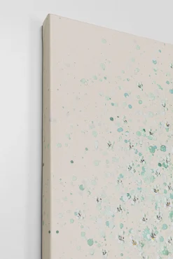 Sale KARE Design Obraz łódź i zielone kwiaty 120x160 cm beżowe tło - KARE