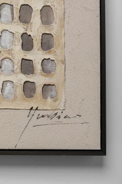 Fashion KARE Design Obraz do salonu abstrakcyjny ręczne wykonanie 90x120 cm - KARE