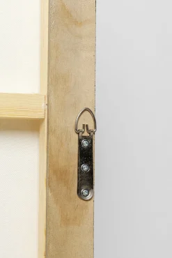 Sale KARE Design Obraz do salonu duży ręcznie malowany odcienie niebieskiego 125x215 cm - KARE