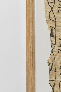 Clearance KARE Design Obraz do salonu naturalny boho czarne wzory 50x150 cm - KARE