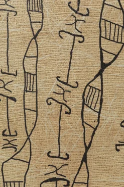 Clearance KARE Design Obraz do salonu naturalny boho czarne wzory 50x150 cm - KARE