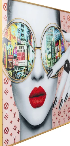 Best KARE Design Obraz do salonu nowoczesny Times Square 120x120 cm - KARE