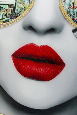 Best KARE Design Obraz do salonu nowoczesny Times Square 120x120 cm - KARE