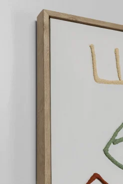 Clearance KARE Design Obraz do salonu oko i kolorowe wzory 60x90 cm - KARE