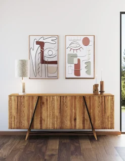 Clearance KARE Design Obraz do salonu oko z kolorowymi wzorami 60x90 cm - KARE