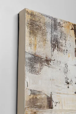 Online KARE Design Obraz do salonu 120x120 cm abstrakcyjny ręcznie malowany kolorowy - KARE