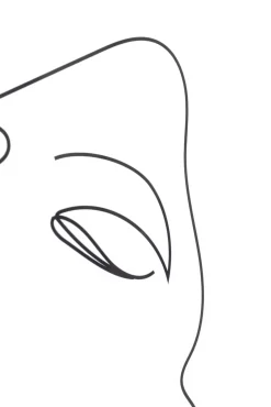 Best KARE Design Obraz Drawing Lady 63x93cm - KARE