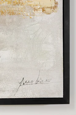 Discount KARE Design Obraz Dust Gold 120x120 cm - KARE