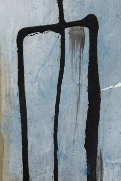 Best KARE Design Obraz Dust 100x100 cm niebieski - KARE