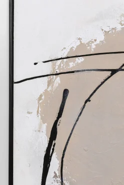 Best KARE Design Obraz Dust 100x100 cm szary - KARE