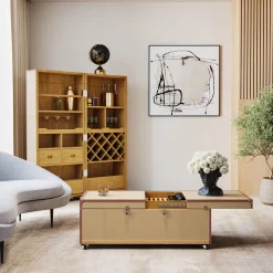 Best KARE Design Obraz Dust 100x100 cm szary - KARE