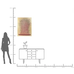 Clearance KARE Design Obraz Flower Boat 100x80 cm różowy - KARE