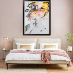 Online KARE Design Obraz Flower Lady Pastel 117x154 cm kolorowy - KARE