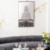 Fashion KARE Design Obraz front lustrzany Empire State Building 77x130 cm - KARE