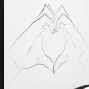 Best KARE Design Obraz Heart Hands 103x73cm - KARE