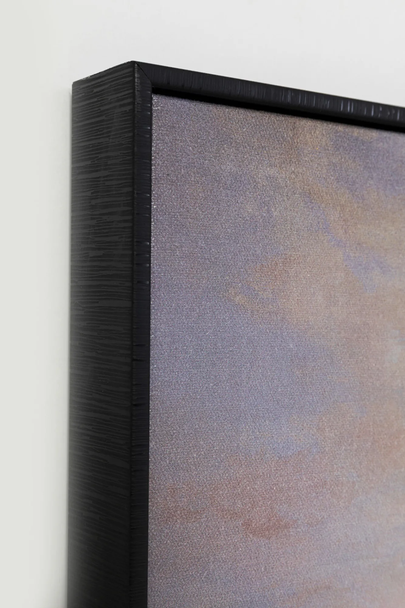 Online KARE Design Obraz kolorowy łódka i ryby rama czarna 60x120 cm - KARE