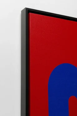 Clearance KARE Design Obraz kolorowy do salonu dziewczyna w okularach 60x90 cm - KARE